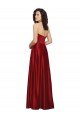 Strapless Satin Prom Dress with Beaded Pocket and Soft Pleating UK