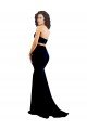 Two Piece High Neck Crepe Prom Dress UK
