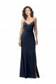 Sweetheart Fit and Flare Stretch Crepe Prom Dress with Side Slit and Strappy Back UK