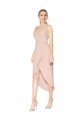 Short Knee Length Crepe Cocktail Dress / Prom Dress UK