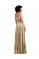 Square Neck Velvet Maxi Prom Dress with Front Slit & Pockets UK