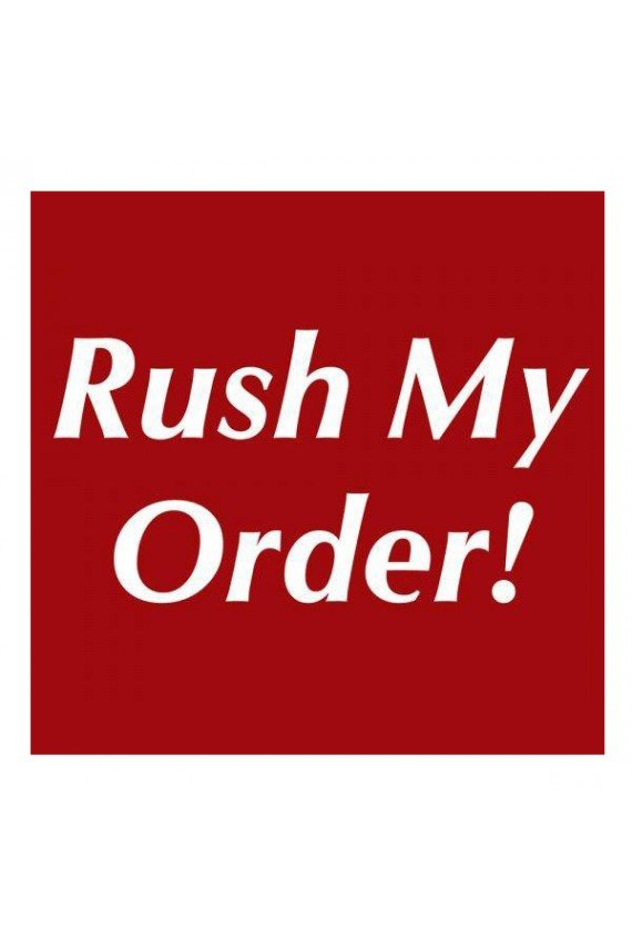 RUSH PRODUCTION FEE UK