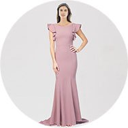 Sweep Train Prom Dresses UK